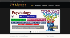 Desktop Screenshot of epsychology.in